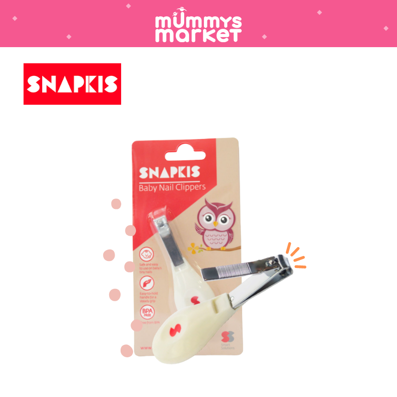 Snapkis Baby Nail Clippers - White